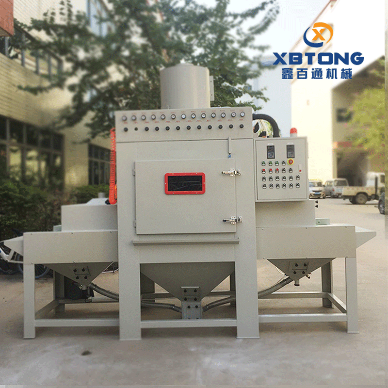 <b>XBT1280-12A鋁型材 電腦鍵盤輸送式自動噴砂機</b>