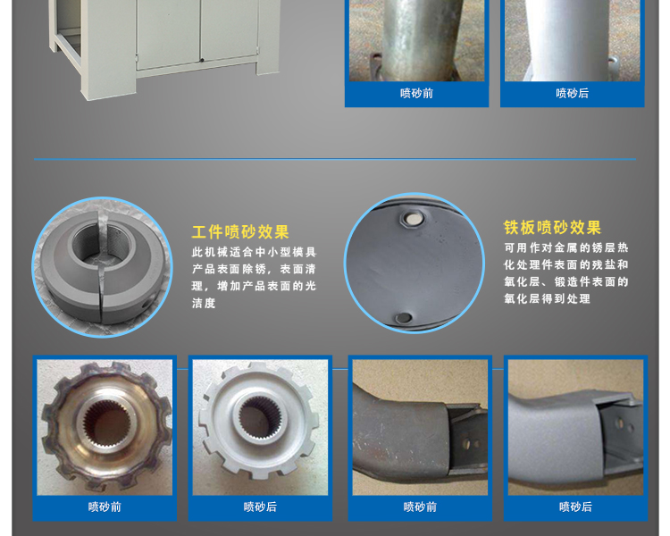 鑫百通牌 1416-12A 間歇轉(zhuǎn)盤式自動噴砂機(jī)