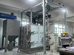 XBT1818-4NP吊鉤式拋丸機 佛山客戶 新能源汽