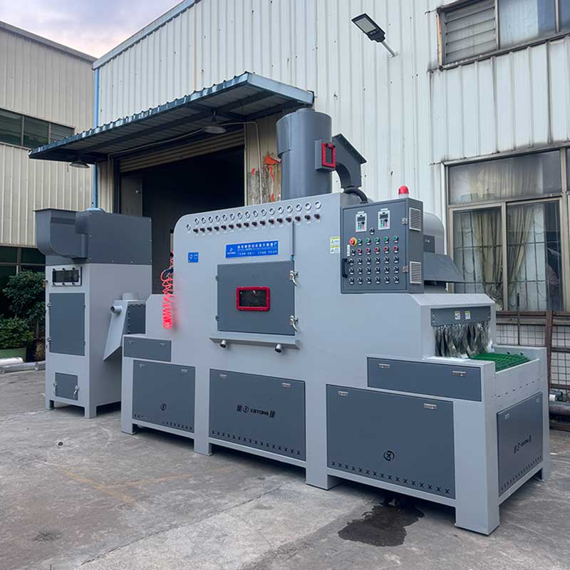 鑫百通XBT800-12槍 輸送式自動噴砂機 標準