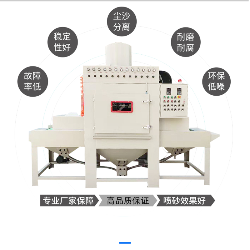 輸送式自動噴砂機
